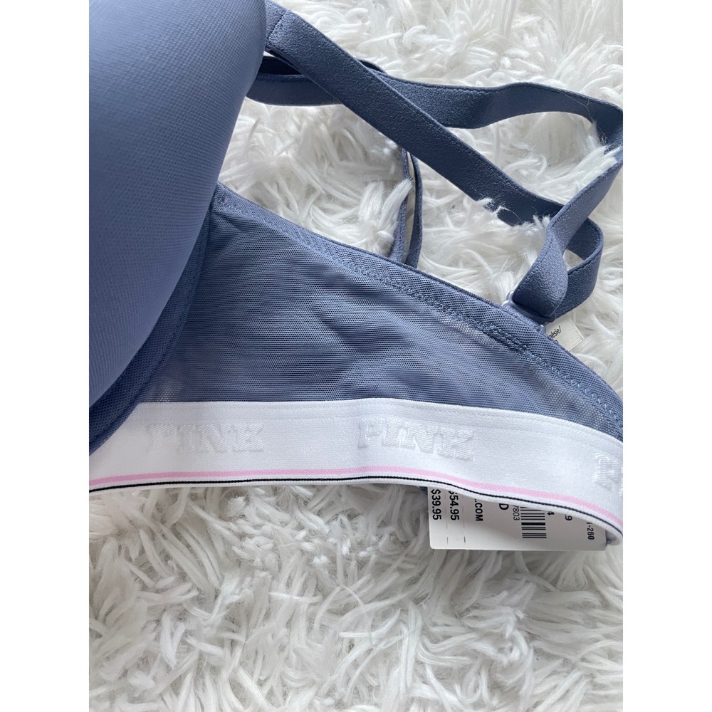 Victoria's Secret PINK Wear Everywhere T-Shirt Lightly Lined Bra - Picture 3 of 6